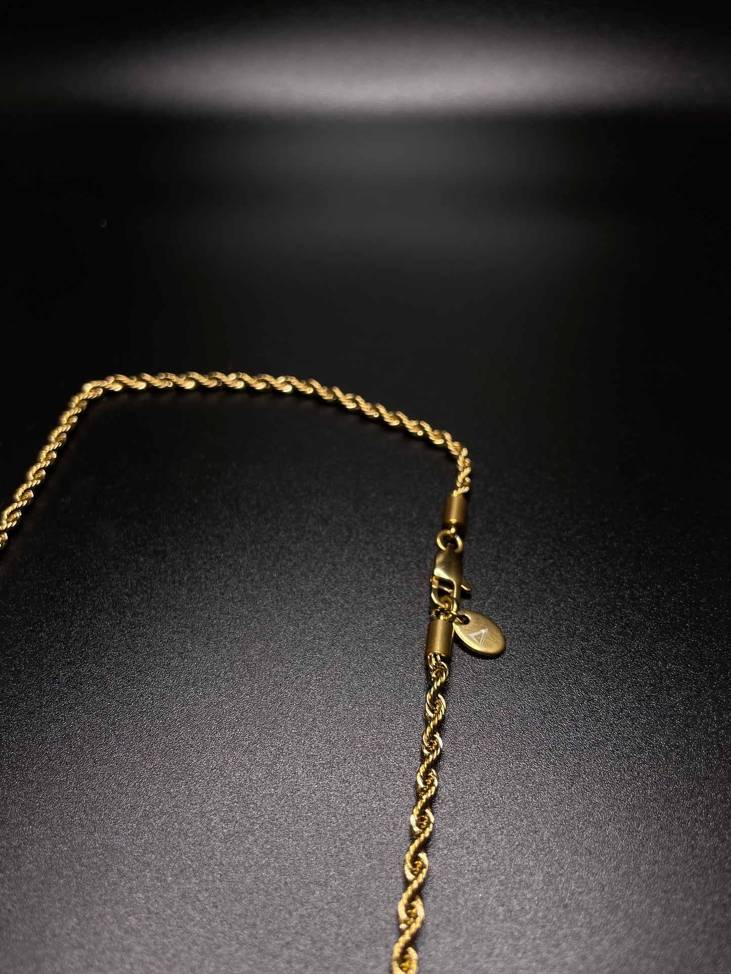 3mm 18k Gold/Silver Rope